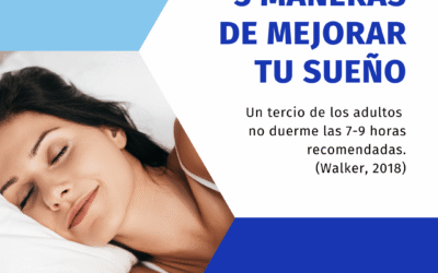 3 Maneras de mejorar tu sueño